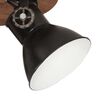 vidaXL Industrial Ceiling Lamp 25 W Black 42x27 cm E27