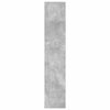 vidaXL Bookcase Concrete Grey 40x30x152 cm Engineered Wood