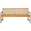 vidaXL Garden Bench 175 cm Solid Teak Wood
