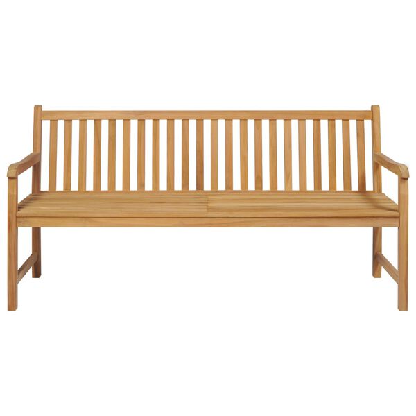 vidaXL Garden Bench 175 cm Solid Teak Wood