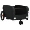 vidaXL Bike Trailer Black 30 kg Iron