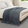 vidaXL Throw Blanket Dark Grey 200 x 150 cm Fleece