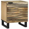 vidaXL Bedside Cabinet Brown 40 x 33 x 46 cm Solid Acacia wood
