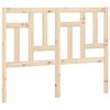 vidaXL Bed Headboard 145.5x4x100 cm Solid Wood Pine