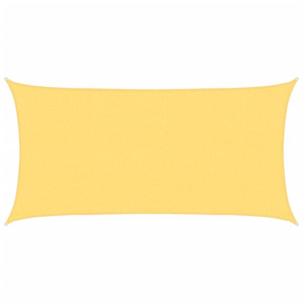 vidaXL Sunshade Sail 160 g/m&sup2; Beige 2x3.5 m HDPE