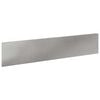 vidaXL Lawn Edging 20 pcs 100 x 22 cm Steel Silver