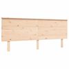 vidaXL Bed Frame without Mattress 200x200 cm Solid Wood Pine