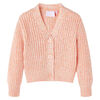 vidaXL Kids'Cardigan Knitted Mixed Pink 116