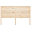 vidaXL Bed Headboard 206x4x100 cm Solid Wood Pine