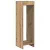 vidaXL Plant Stand Artisan Oak 30 x 30 x 100 cm Engineered Wood