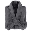 vidaXL Unisex Terry Bathrobe 100% Cotton Anthracite M