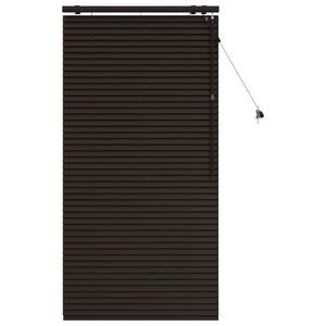 vidaXL Venetian Blind Dark Brown 75 x 160 cm 35 mm