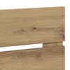 vidaXL Headboard Artisan Oak 180 cm Engineered Wood
