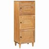 vidaXL Highboard Light brown 40 x 33 x 110 cm Solid mango wood
