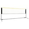 vidaXL Adjustable Badminton Net 400x103x94-158 cm Metal
