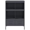 vidaXL Highboard Anthracite 68x39x101.5 cm Steel