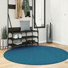 vidaXL Rug OVIEDO Short Pile Turquoise &Oslash; 160 cm