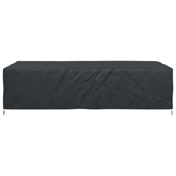 vidaXL Outdoor Furniture Cover Black 305 x 190 x 85 cm 600D
