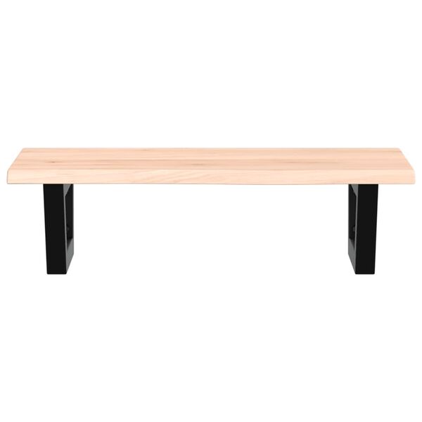 vidaXL Basin Shelf Wall Mounted&nbsp;Steel and&nbsp;Solid Wood Oak