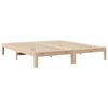 vidaXL Bed Frame without Mattress 160x200 cm Solid Wood Pine