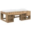 vidaXL Kids'Bed Frame with Storage Artisan Oak 90 x 190 cm