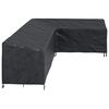 vidaXL Furniture Cover Black
