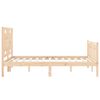 vidaXL Bed Frame without Mattress 140x200 cm Solid Wood Pine