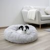 Kerbl Cosy Dog Bed Fluffy 18 cm Light Grey