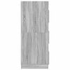 vidaXL Laundry Cabinet Grey Sonoma 50 x 68 x 162 cm Engineered wood