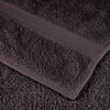 vidaXL Sauna Towels "FROGN" 2 pcs Anthracite 80x200 cm 360 gsm