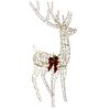 vidaXL 3D Christmas Reindeer LOVIISA 560 LEDs Warm White