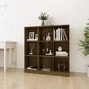 vidaXL Book Cabinet/Room Divider Honey Brown 104x33.5x110 cm Pinewood