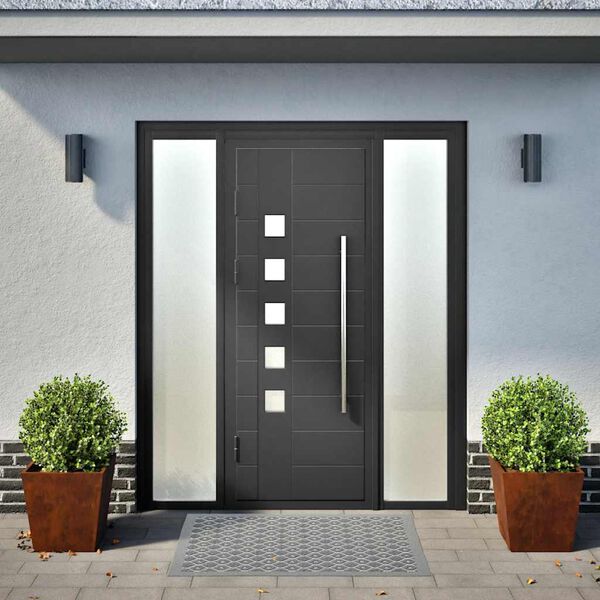 vidaXL Garden Planters 2 pcs 40x40x40 cm Weathering Steel