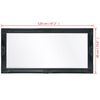 vidaXL Wall Mirror Baroque Style 120x60 cm Black
