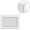 vidaXL Basement Window Internal Colour White RISOR 85 x 55 cm