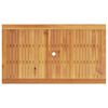 vidaXL Garden Dining Set 7 pcs Brown Solid acacia wood