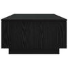 vidaXL Coffee Table Black Oak 95 x 55 x 31 cm Engineered Wood