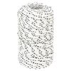 vidaXL Braided Boat Rope White 2 mmx500 m Polyester