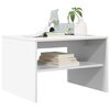 vidaXL Coffee Table White 60 x 50 x 40 cm Engineered Wood