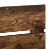 vidaXL Headboard Smoked Oak 200 cm Engineered wood
