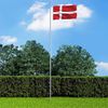 vidaXL Denmark Flag 90x150 cm