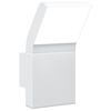vidaXL Outdoor LED Wall Light White Die-cast Aluminium