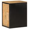 vidaXL Bathroom Cabinet 40x30x50 cm Solid Wood Mango and Iron