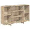 vidaXL Sideboard Sonoma Oak 120x30x75 cm Engineered Wood