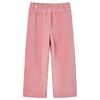 vidaXL Kids' Pants Corduroy Light Pink 128