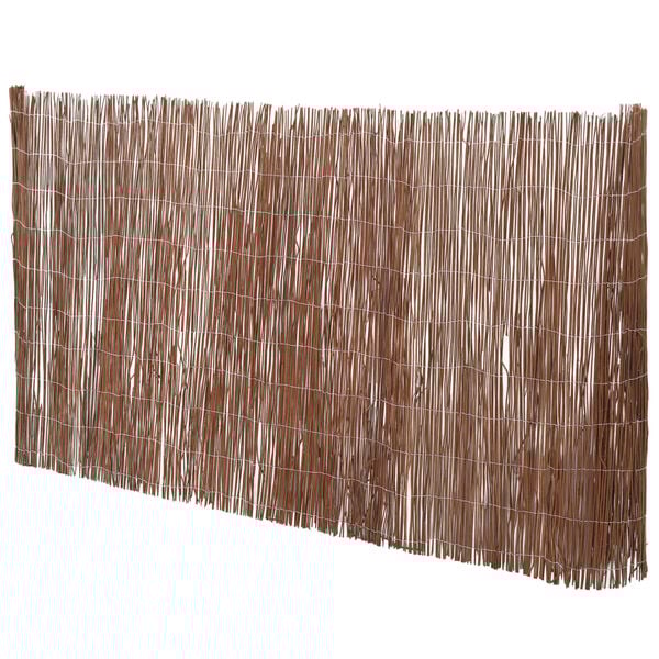 vidaXL Garden Fence Natural Fern 4x1.5 m