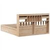 vidaXL Bed Frame without Mattress 180x200 cm Super King Solid Wood Pine