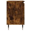 vidaXL Bedside Cabinets 2 pcs Smoked Oak 40x30x50 cm Engineered Wood