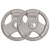 vidaXL Olympic Weight Plates 2 pcs 20 kg Cast Iron