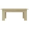 vidaXL Coffee Table Sonoma Oak 100x60x42 cm Engineered Wood
